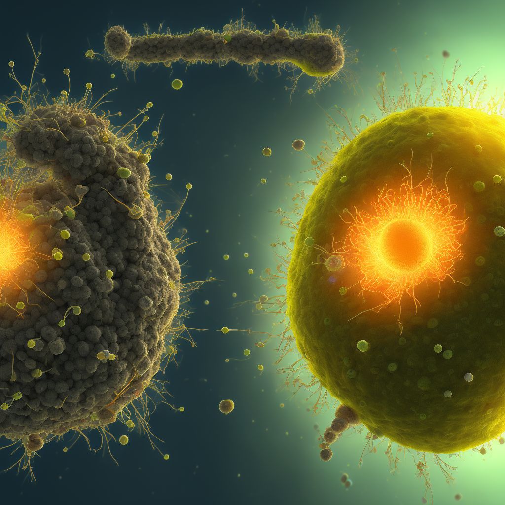 Folliculitis ulerythematosa reticulata digital illustration