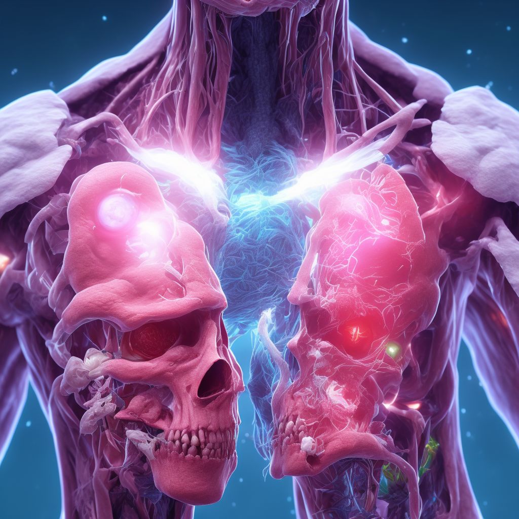 Postprocedural hemorrhage of skin and subcutaneous tissue following a dermatologic procedure digital illustration