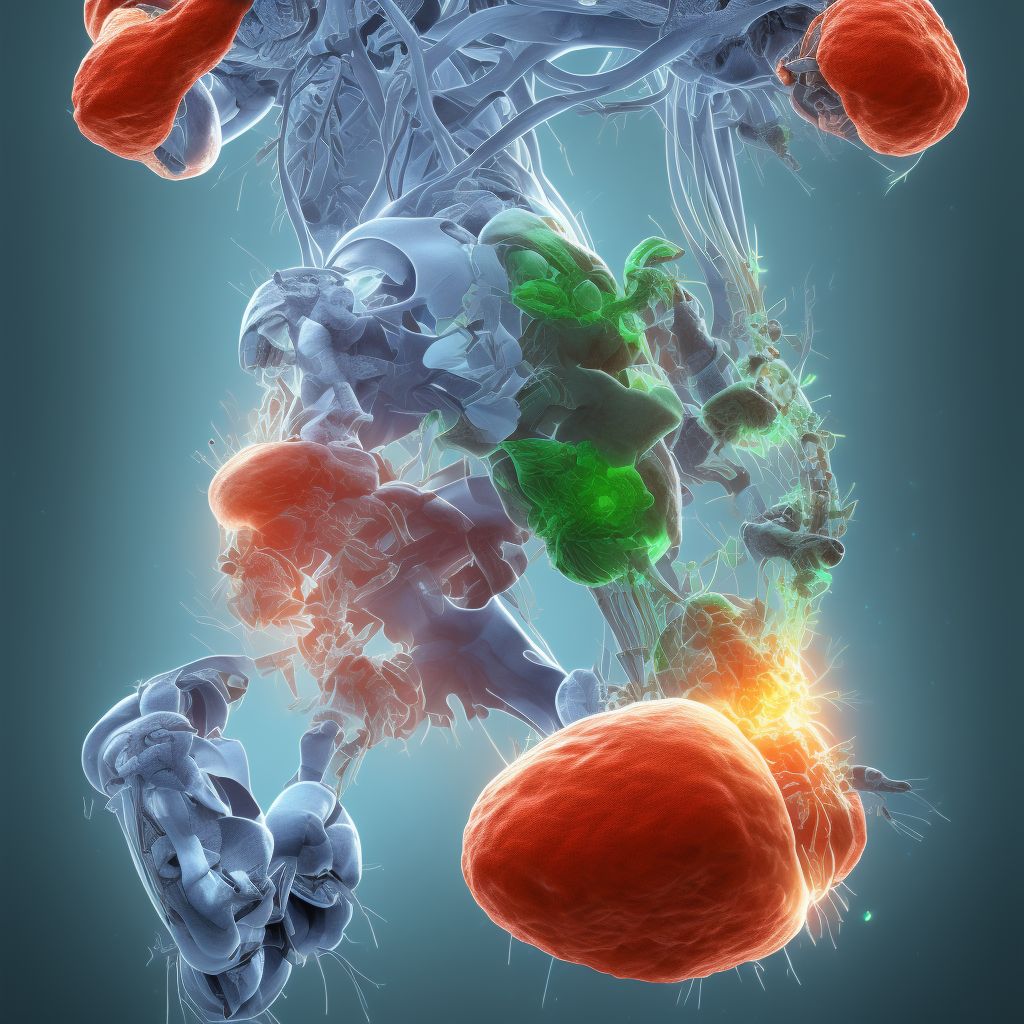 Pressure ulcer of left elbow, stage 1 digital illustration