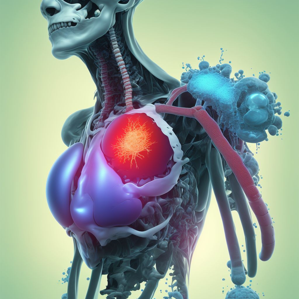 Pressure ulcer of unspecified hip, stage 1 digital illustration