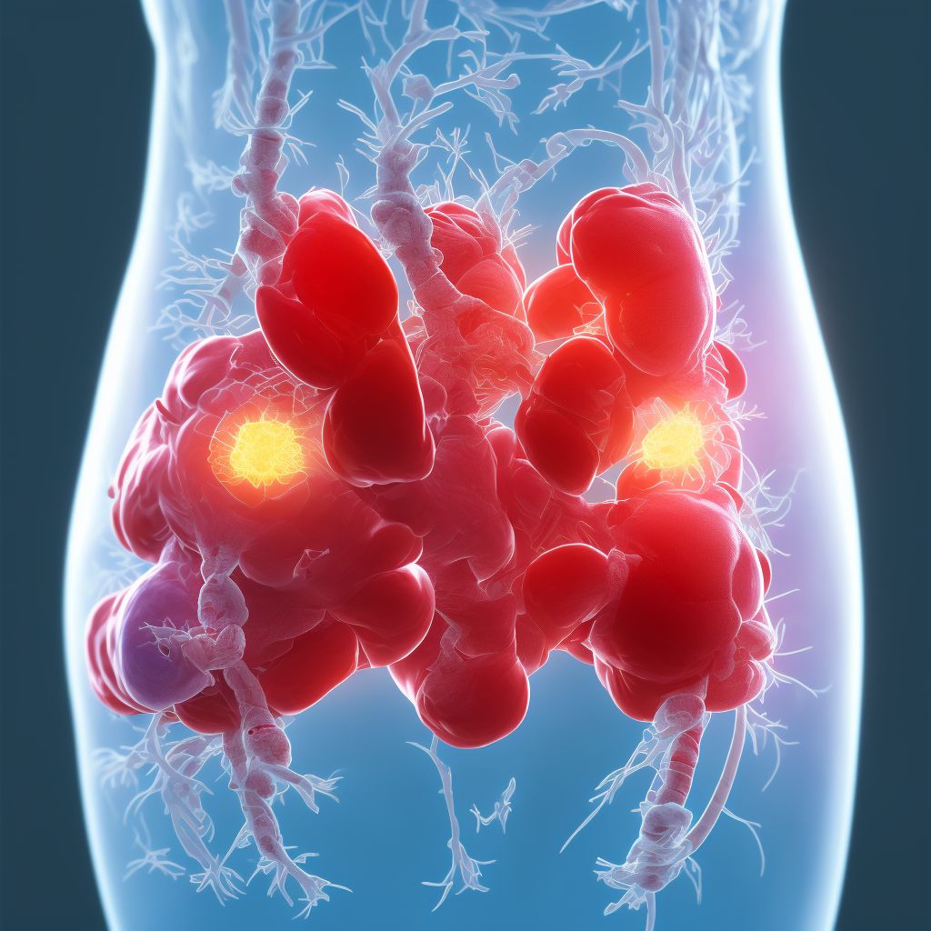 Pressure ulcer of right buttock, stage 1 digital illustration