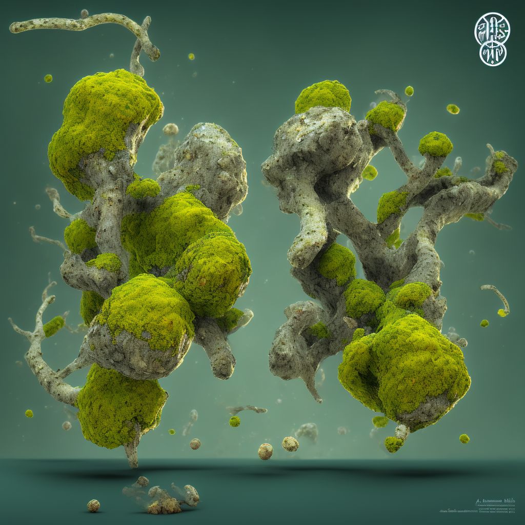 Lichen sclerosus et atrophicus digital illustration