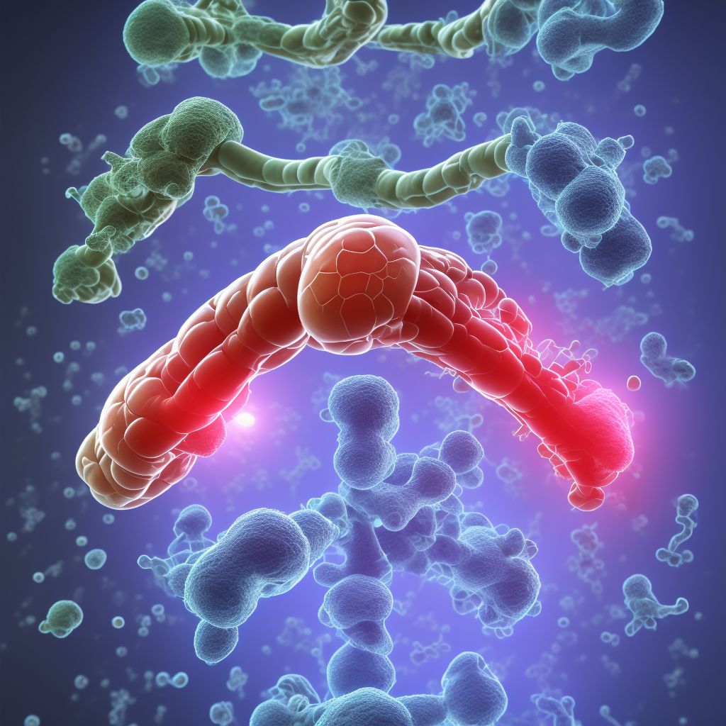 Pneumococcal arthritis, unspecified hand digital illustration