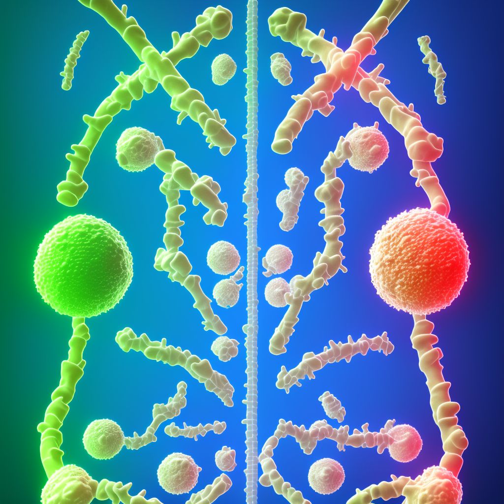 Other streptococcal arthritis, unspecified joint digital illustration