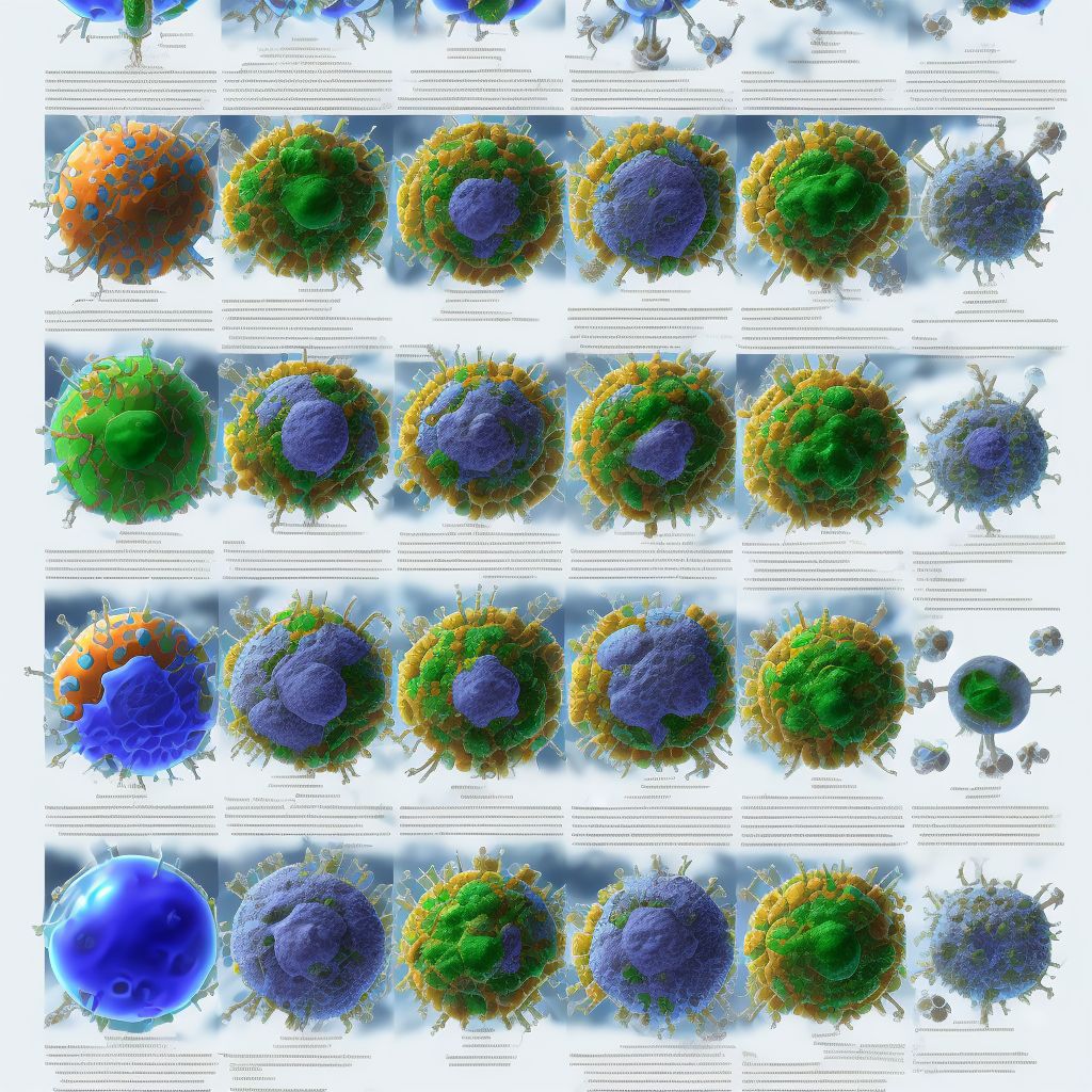 Direct infection of unspecified joint in infectious and parasitic diseases classified elsewhere digital illustration