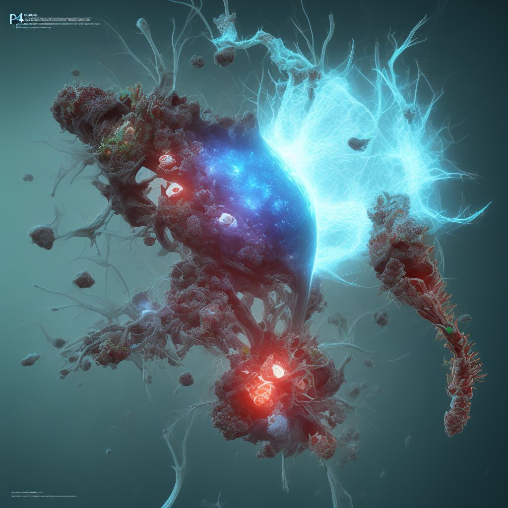 Postdysenteric arthropathy, unspecified knee digital illustration