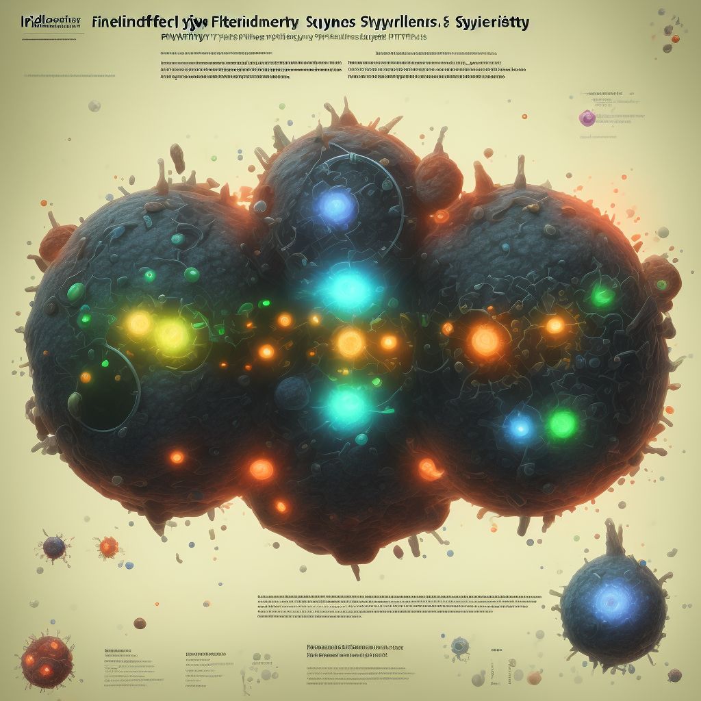 Periodic fever syndromes digital illustration