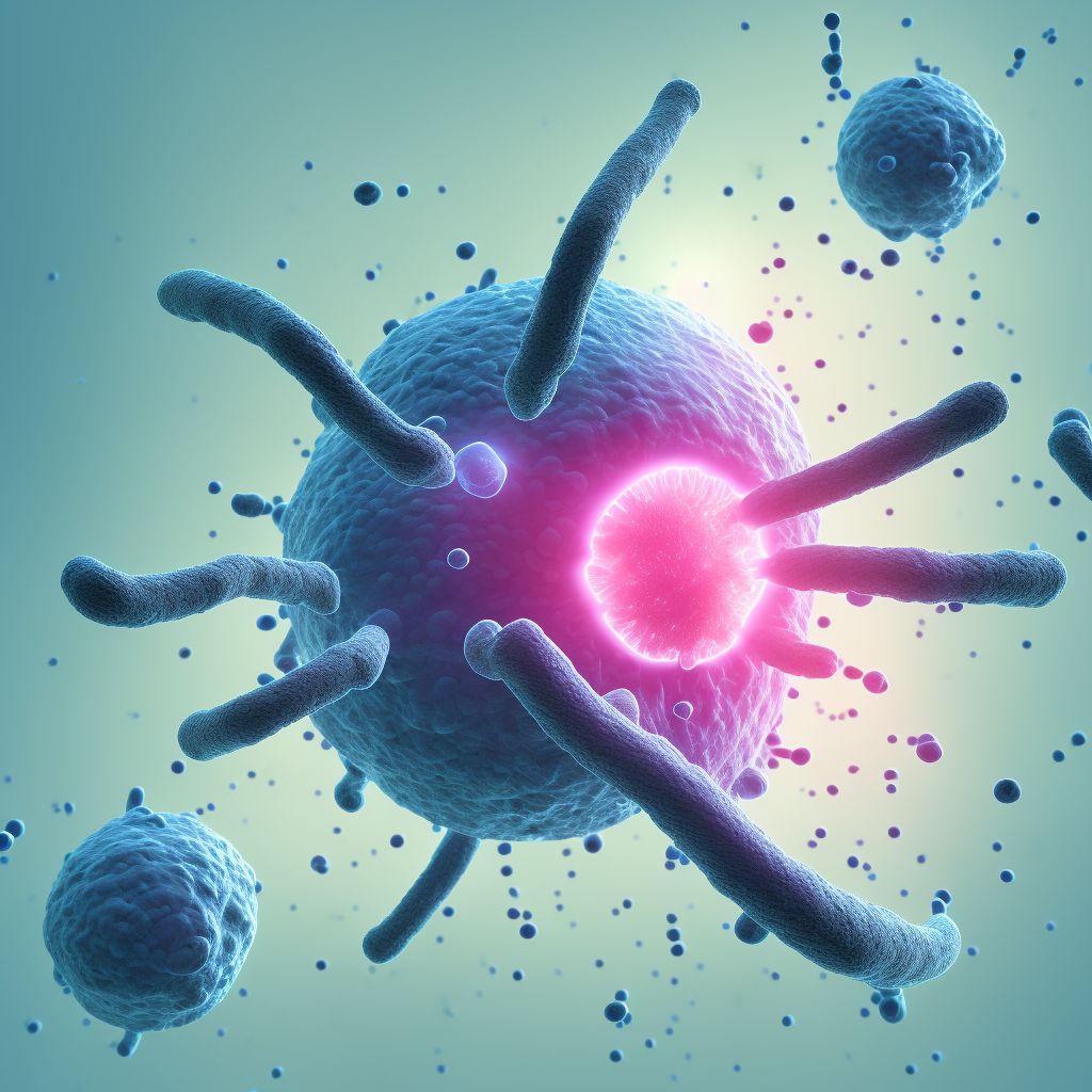 Rheumatoid nodule, unspecified knee digital illustration