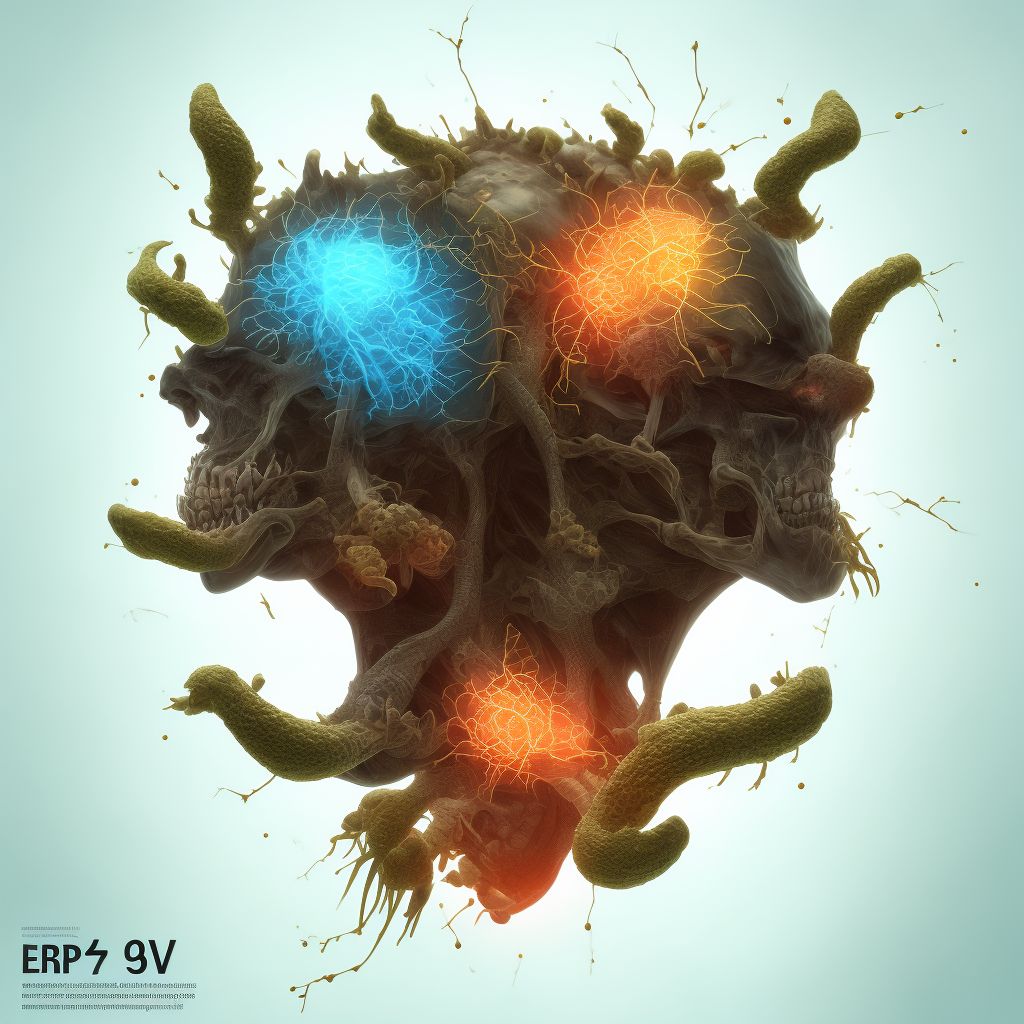 Enteropathic arthropathies, vertebrae digital illustration