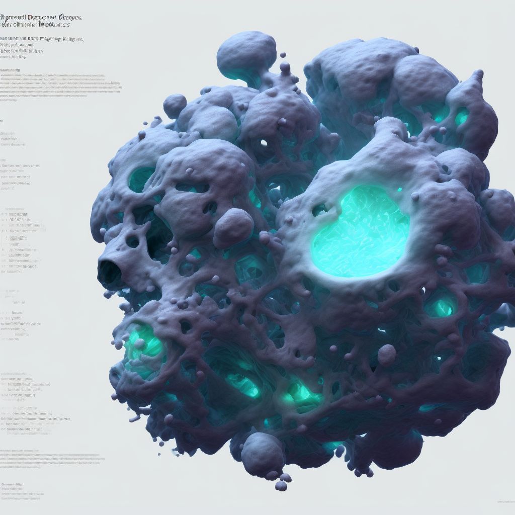 Hydroxyapatite deposition disease, right hand digital illustration