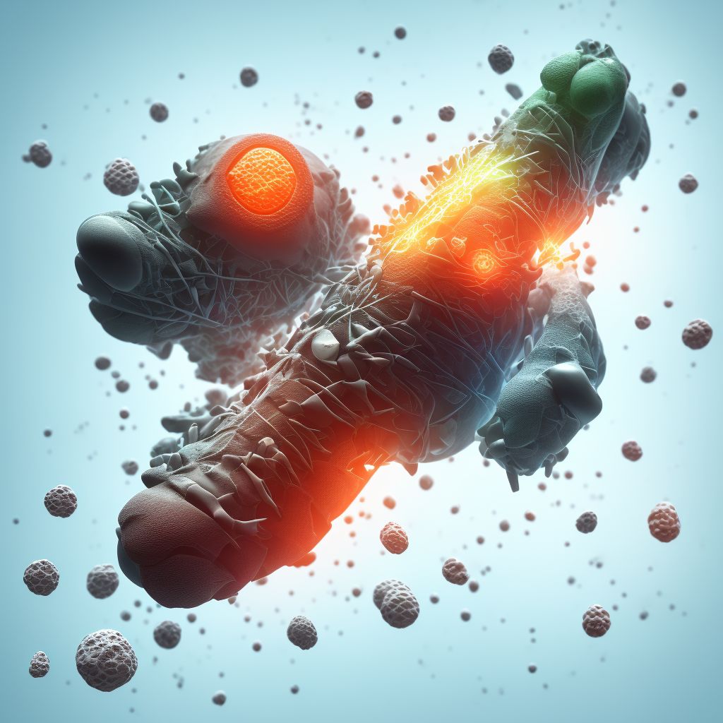 Charcot's joint, unspecified ankle and foot digital illustration