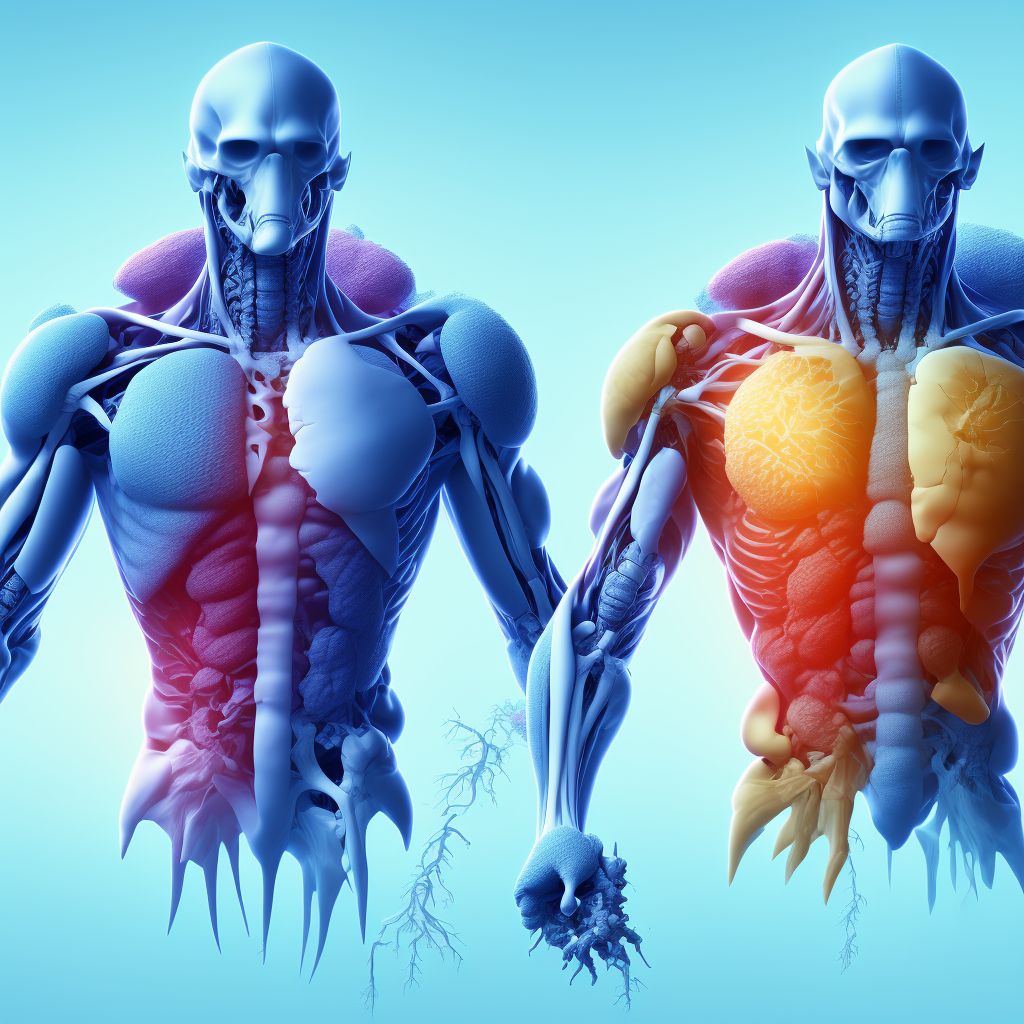 Pathological dislocation of unspecified shoulder, not elsewhere classified digital illustration