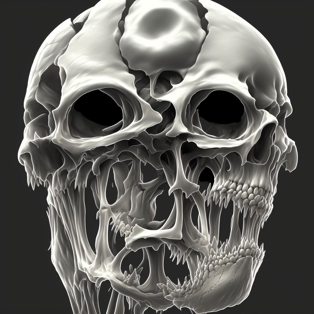 Osteophyte, left elbow digital illustration