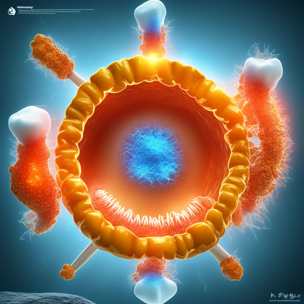 Vertical displacement of fully erupted tooth or teeth digital illustration