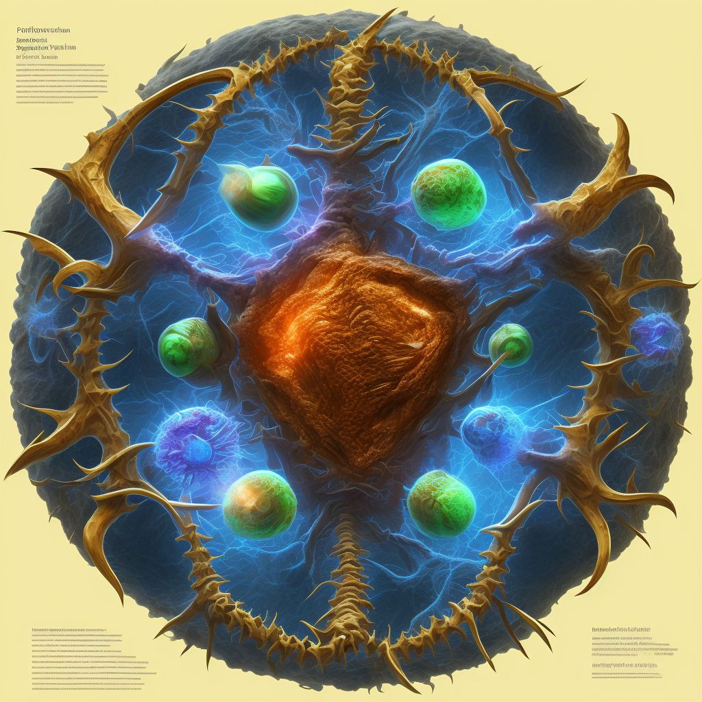 Fusion of spine, occipito-atlanto-axial region digital illustration