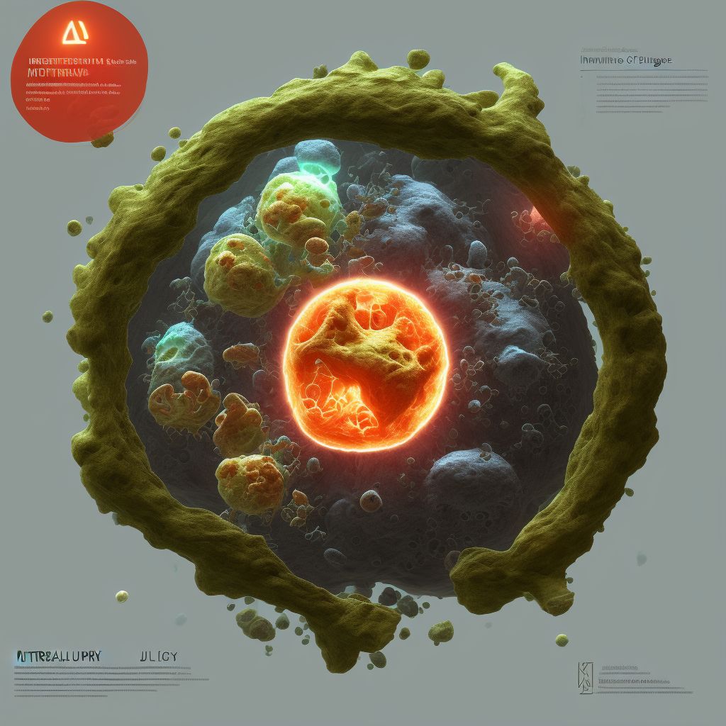 Infection of intervertebral disc (pyogenic), occipito-atlanto-axial region digital illustration