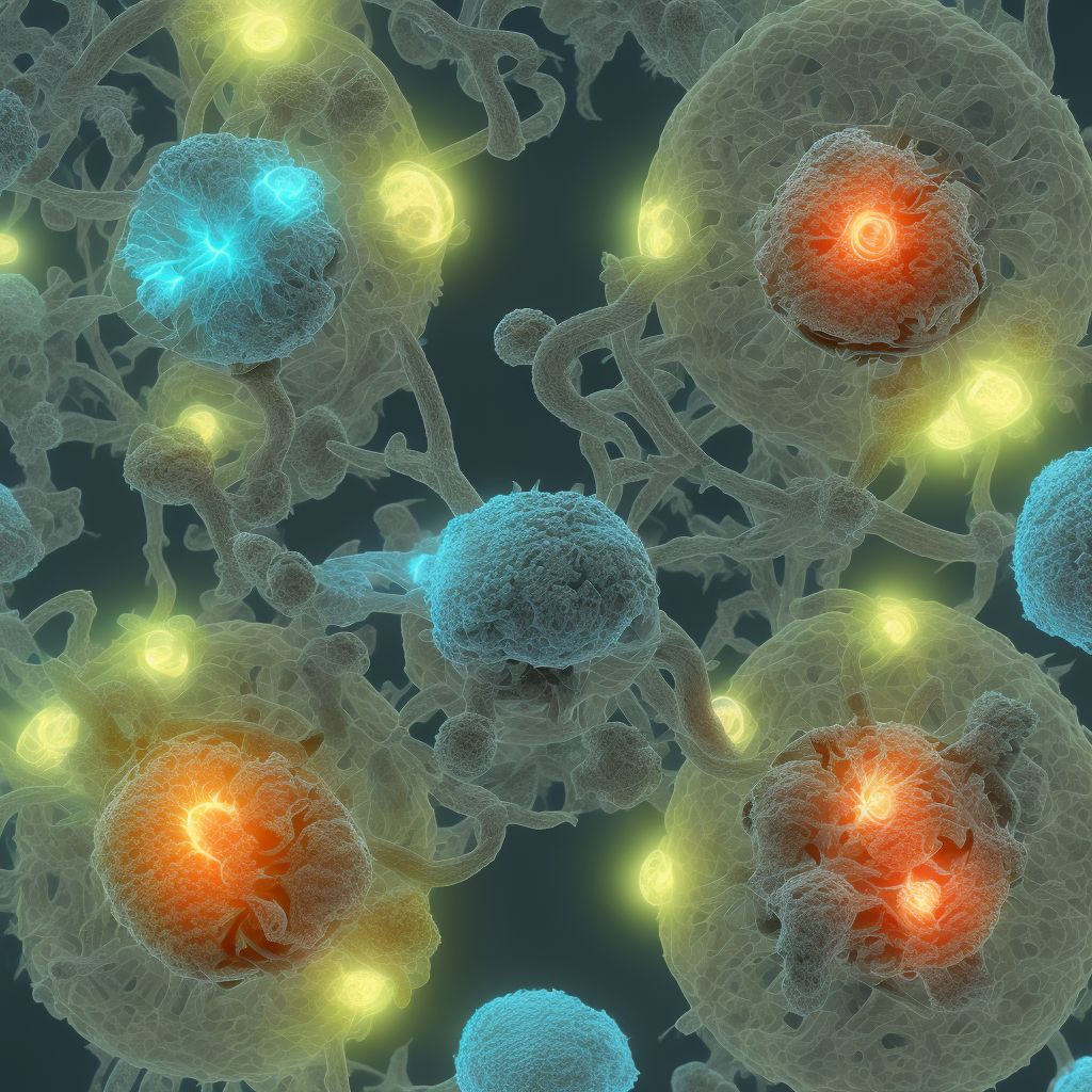 Infection of intervertebral disc (pyogenic), multiple sites in spine digital illustration