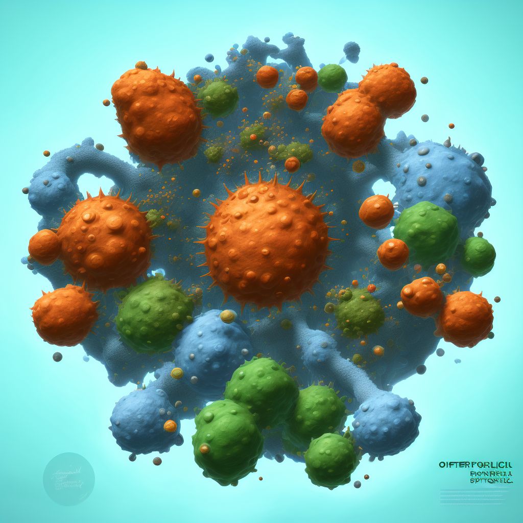 Other specified inflammatory spondylopathies, occipito-atlanto-axial region digital illustration