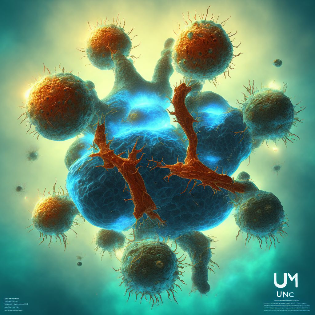 Unspecified inflammatory spondylopathy, occipito-atlanto-axial region digital illustration