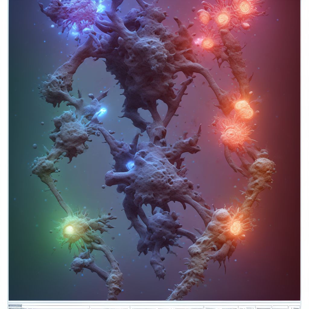 Other spondylosis with myelopathy, occipito-atlanto-axial region digital illustration