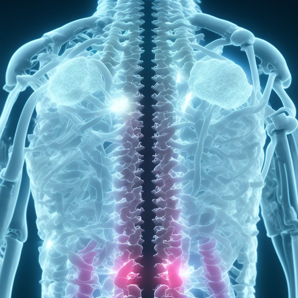 Spinal stenosis, site unspecified digital illustration