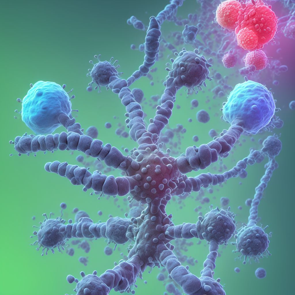 Other specified spondylopathies, thoracolumbar region digital illustration