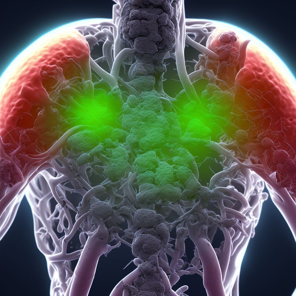 Cervical disc disorder with myelopathy, unspecified cervical region digital illustration