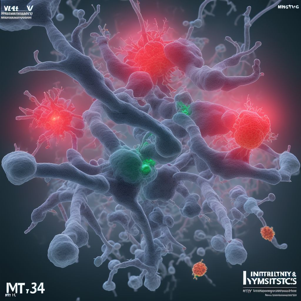 Infective myositis, unspecified foot digital illustration