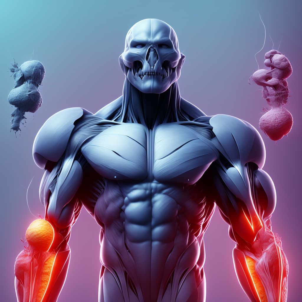 Other specified disorders of muscle digital illustration