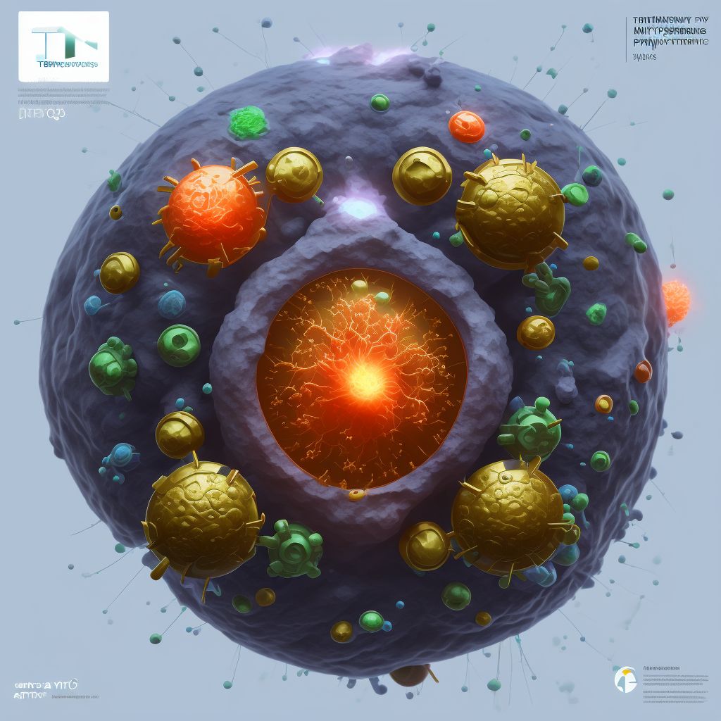 Other infective (teno)synovitis, right hip digital illustration