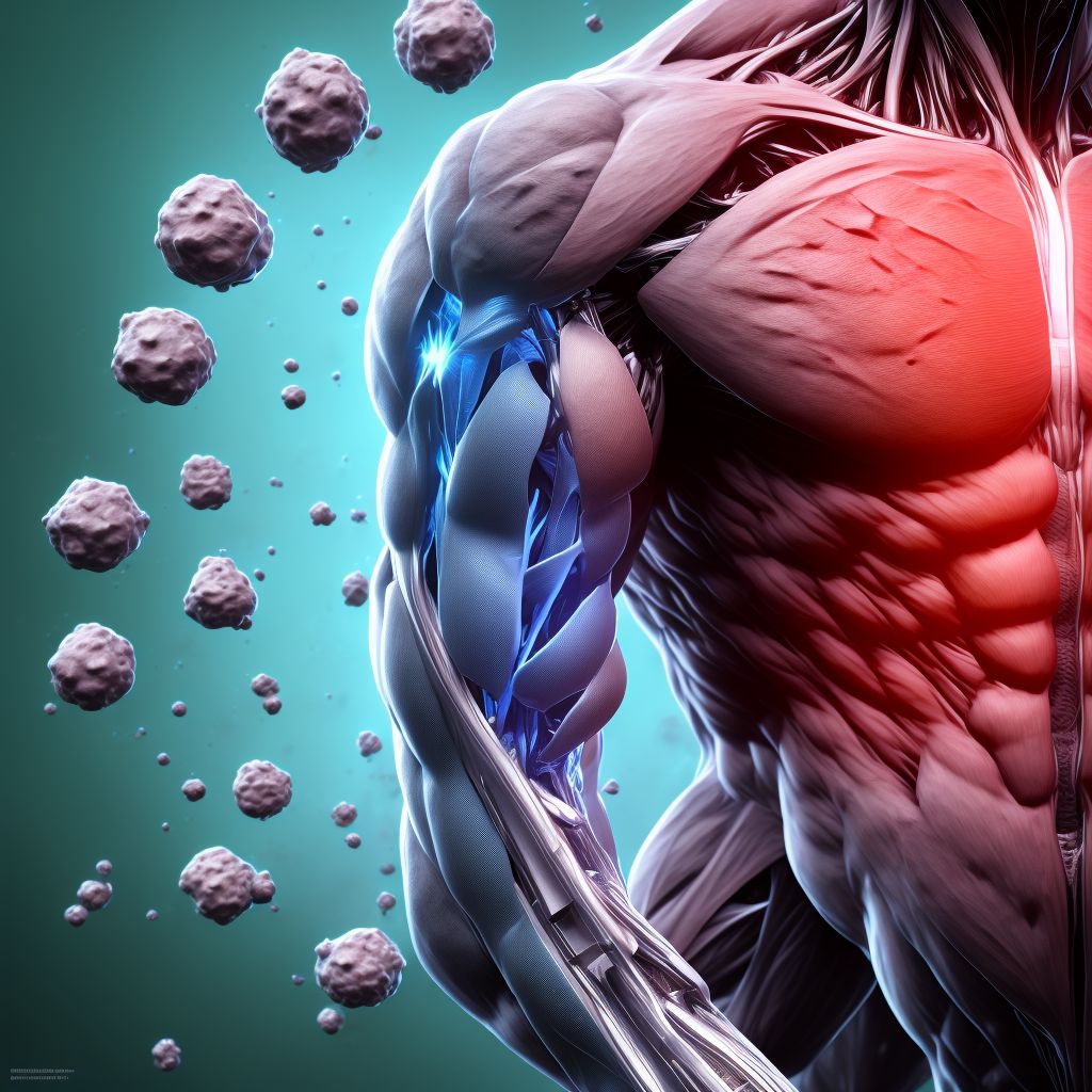 Synovial hypertrophy, not elsewhere classified, unspecified thigh digital illustration