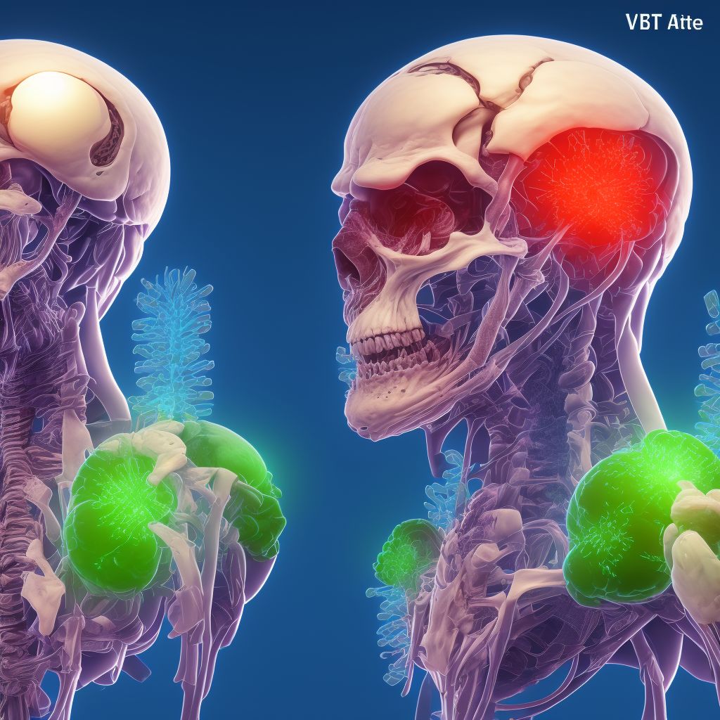 Bursitis, right hand digital illustration