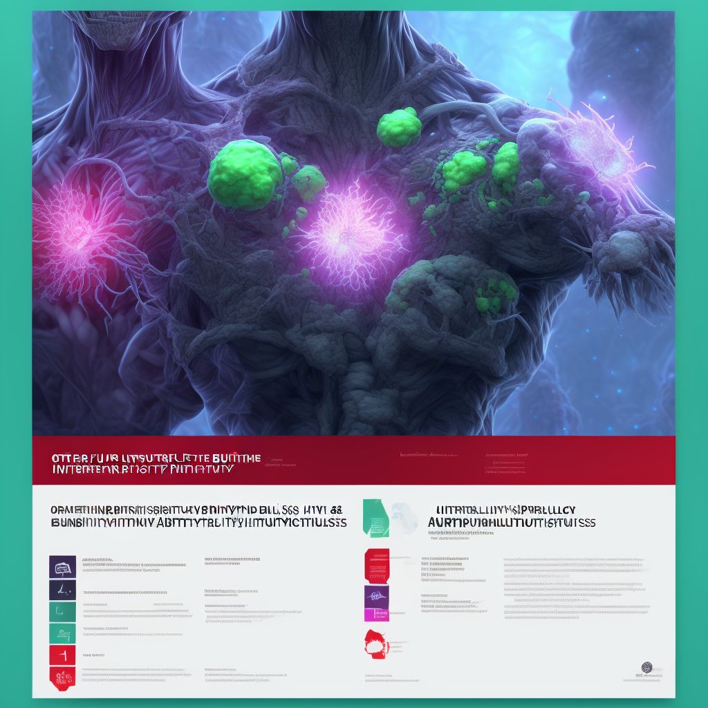 Other infective bursitis, right hand digital illustration