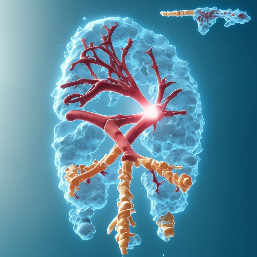 Pathological fracture, unspecified ulna and radius, sequela digital illustration