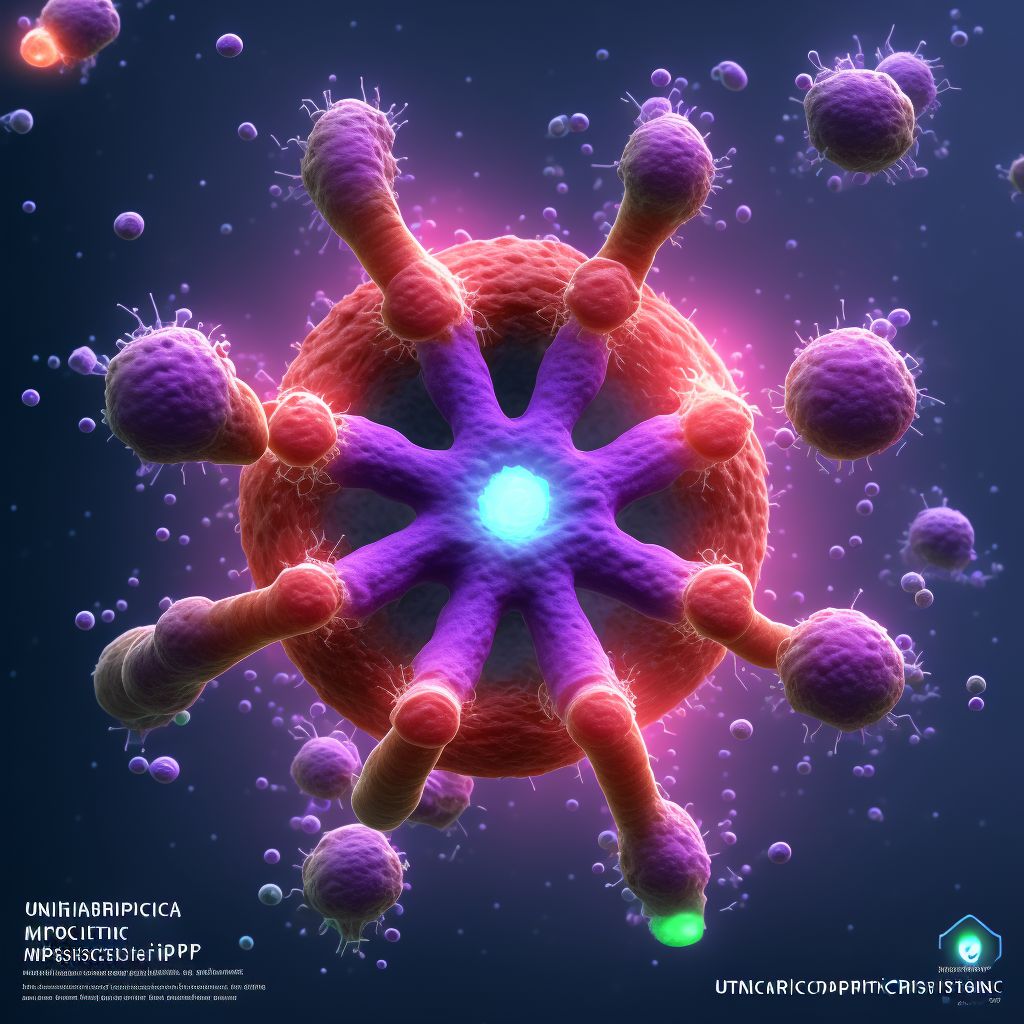 Idiopathic aseptic necrosis of unspecified radius digital illustration