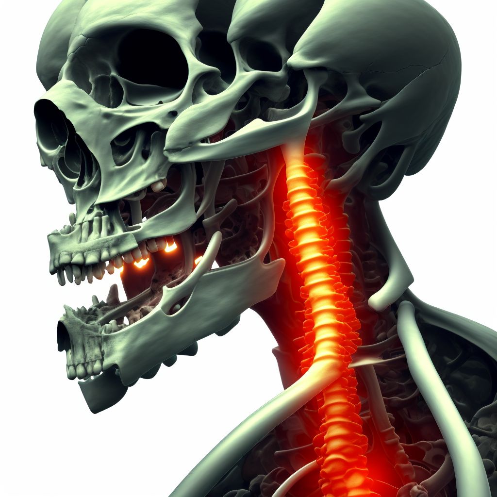 Other disorders of bone development and growth, left femur digital illustration