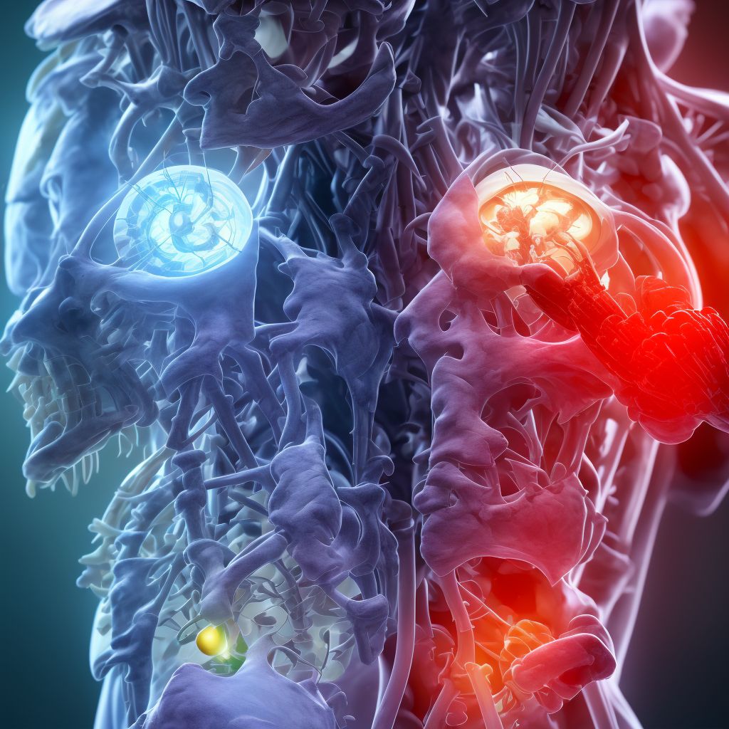 Intraoperative hemorrhage and hematoma of a musculoskeletal structure complicating a musculoskeletal system procedure digital illustration