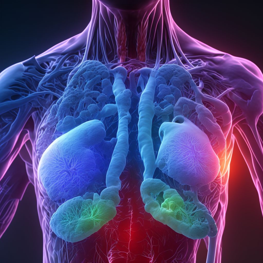 Segmental and somatic dysfunction of pelvic region digital illustration