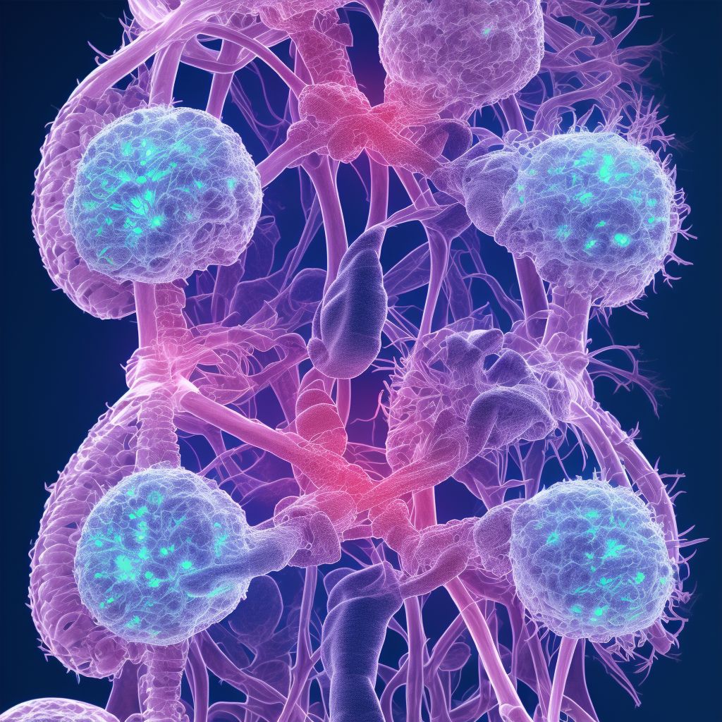 Subluxation complex (vertebral) of lumbar region digital illustration