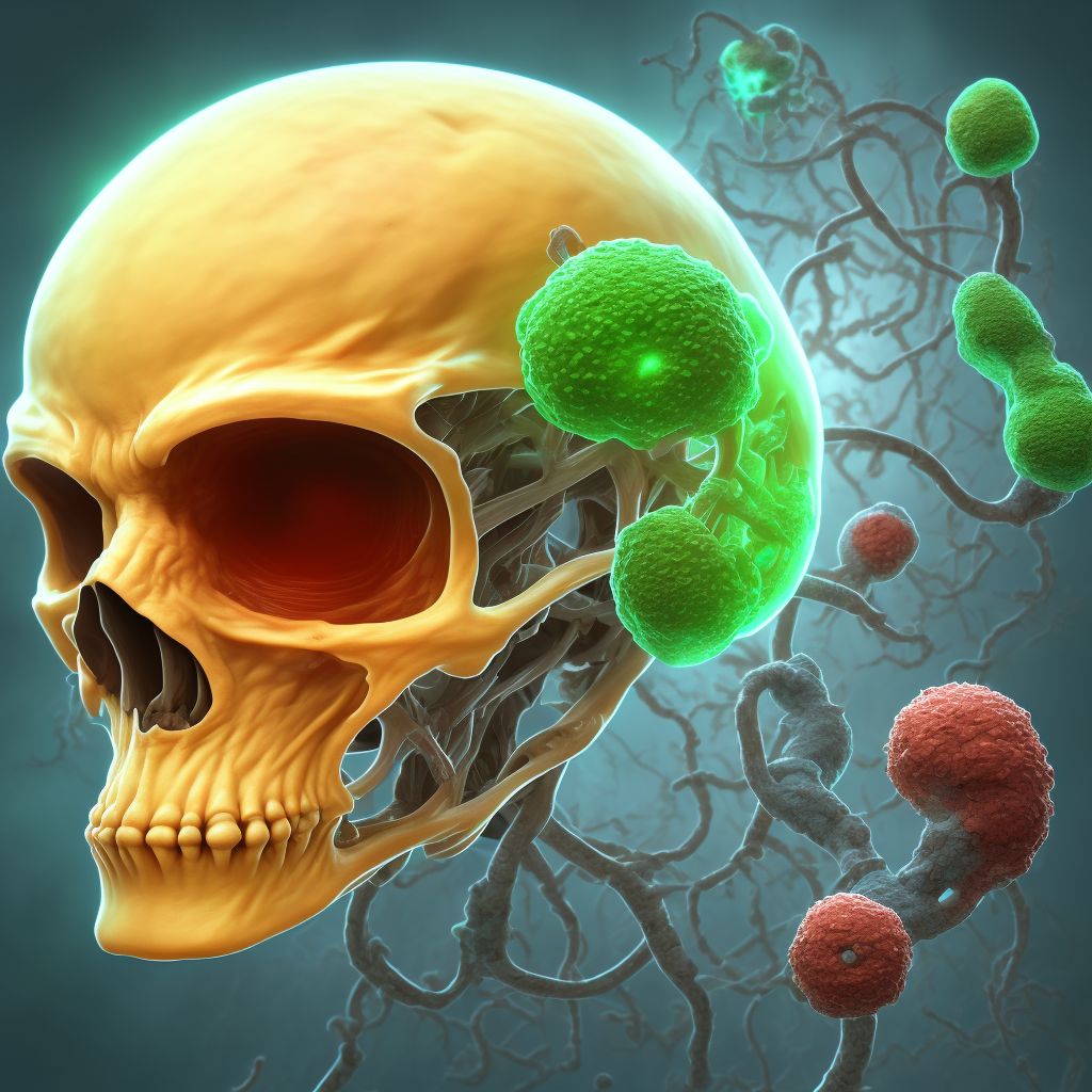 Acute nephritic syndrome with other morphologic changes digital illustration