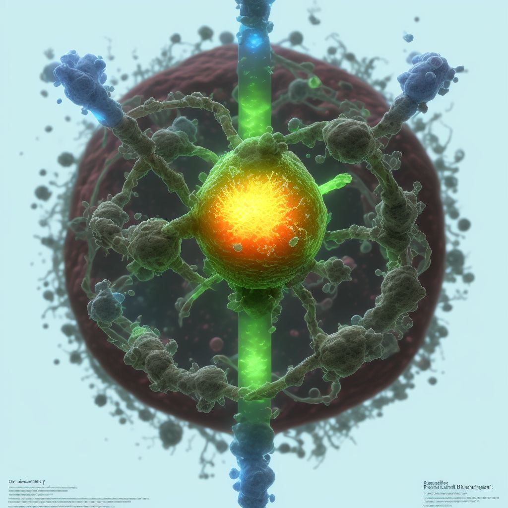 Isolated proteinuria with C3 glomerulonephritis digital illustration