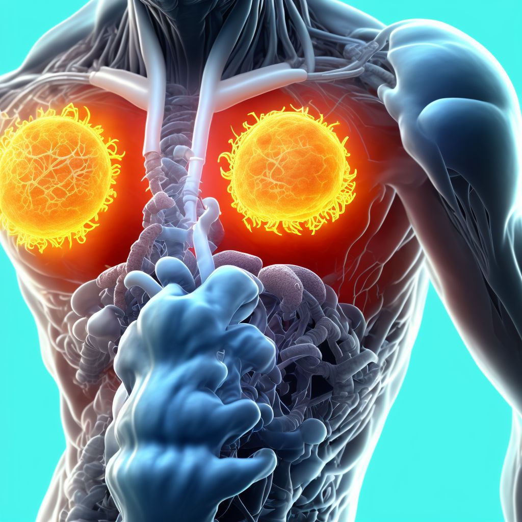 Vesicoureteral-reflux with reflux nephropathy without hydroureter, bilateral digital illustration