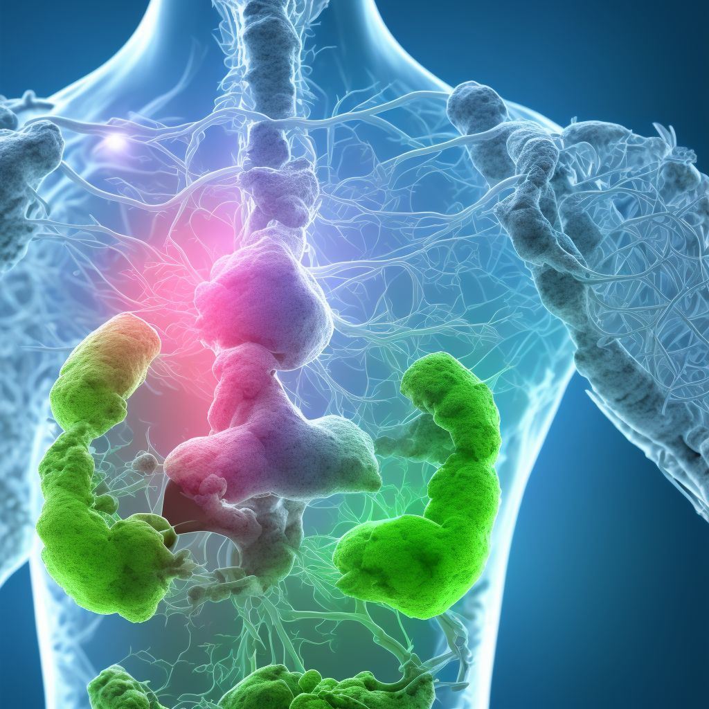 Vesicoureteral-reflux with reflux nephropathy with hydroureter, bilateral digital illustration