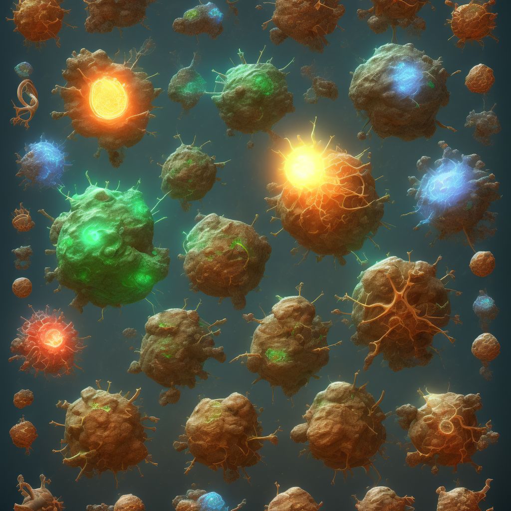 Renal tubulo-interstitial disorders in diseases classified elsewhere digital illustration