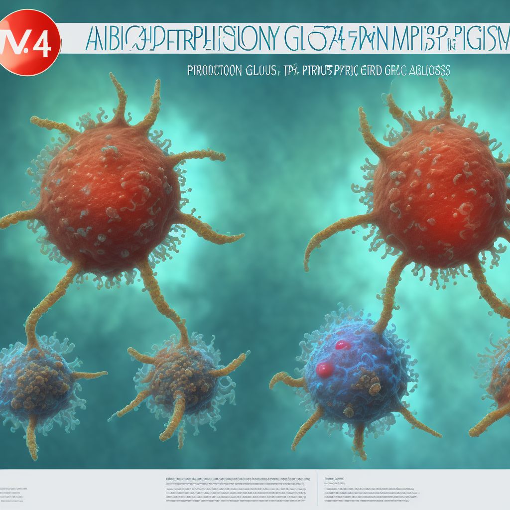 Adhesions of prepuce and glans penis digital illustration