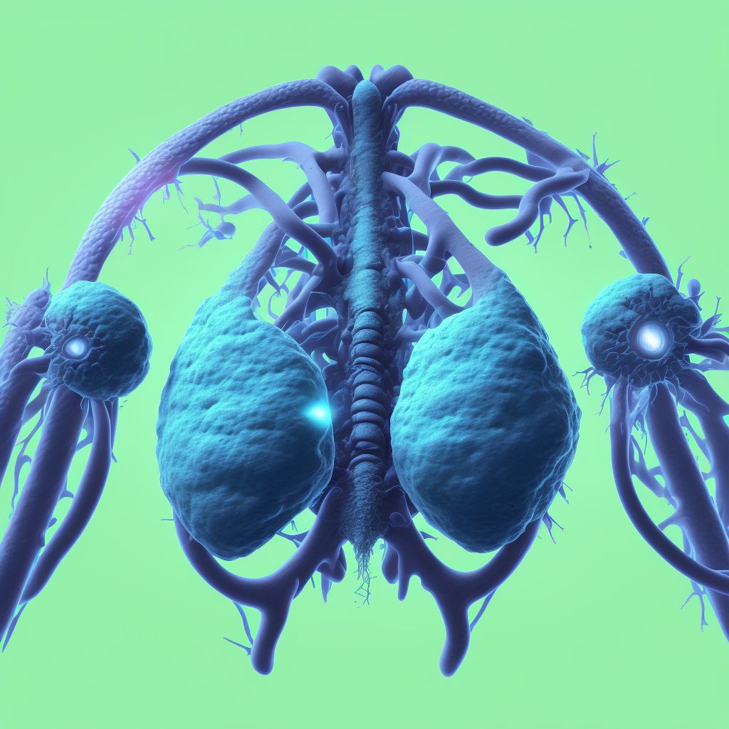 Superficial endometriosis of pelvic sidewall, unspecified side digital illustration