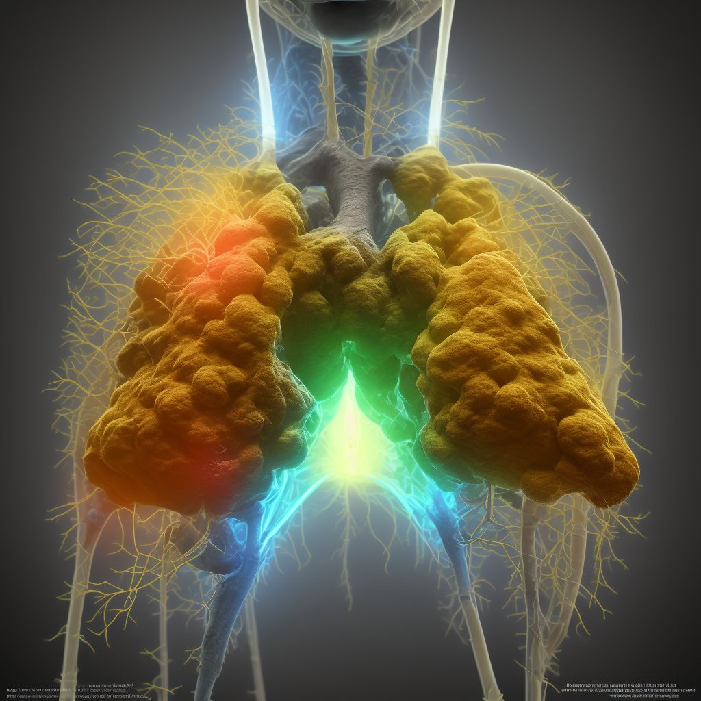 Endometriosis of the pelvic nerves, unspecified digital illustration