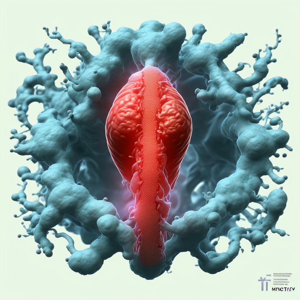 Female genital tract-skin fistulae digital illustration