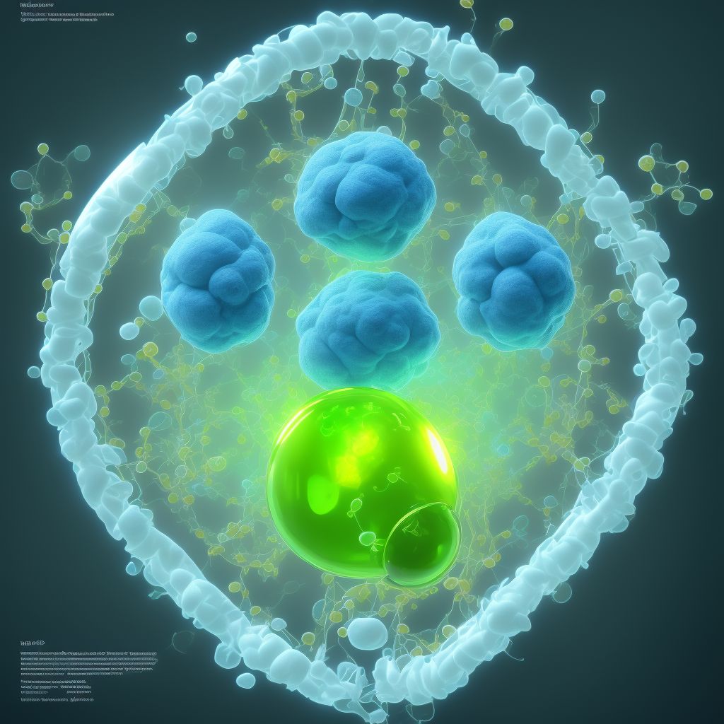 Gestational proteinuria, complicating the puerperium digital illustration