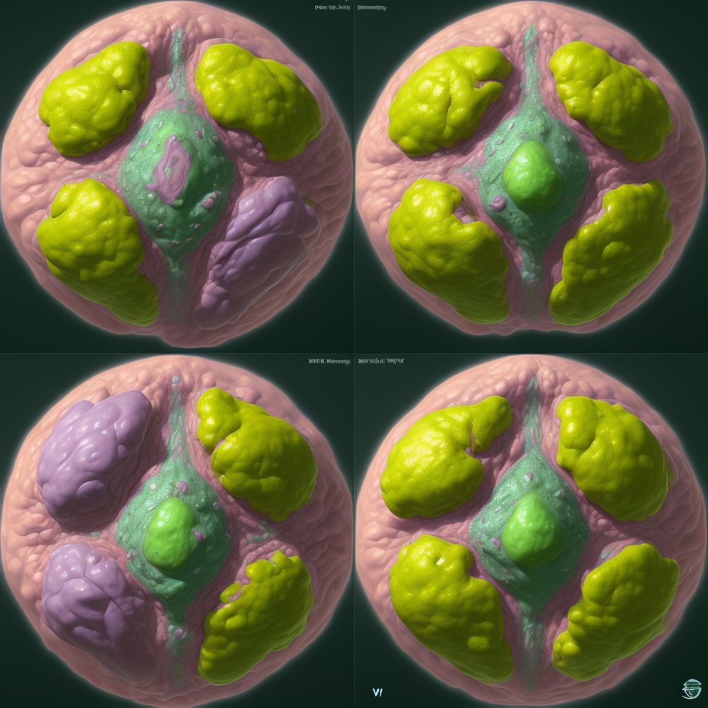 Gestational edema with proteinuria, unspecified trimester digital illustration